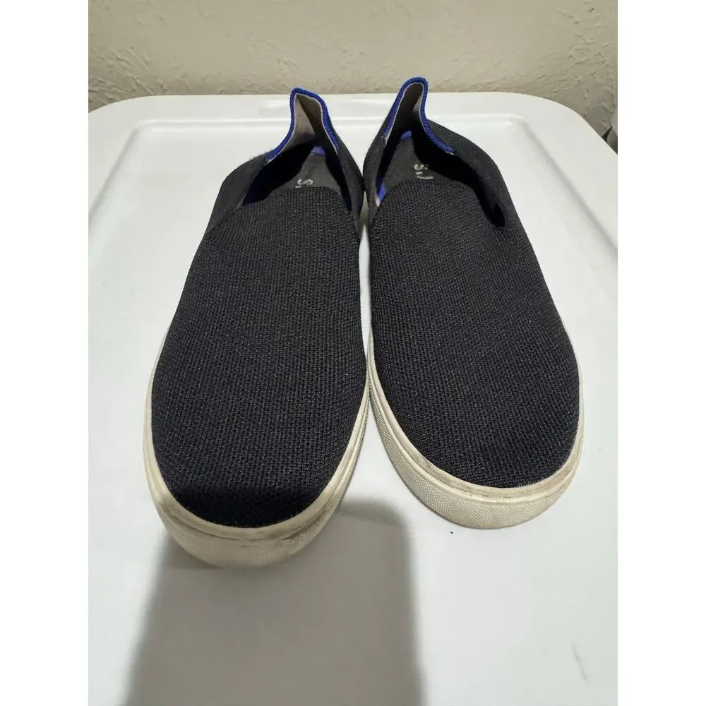 Rothy's The Sneaker Black Slip On Size 8